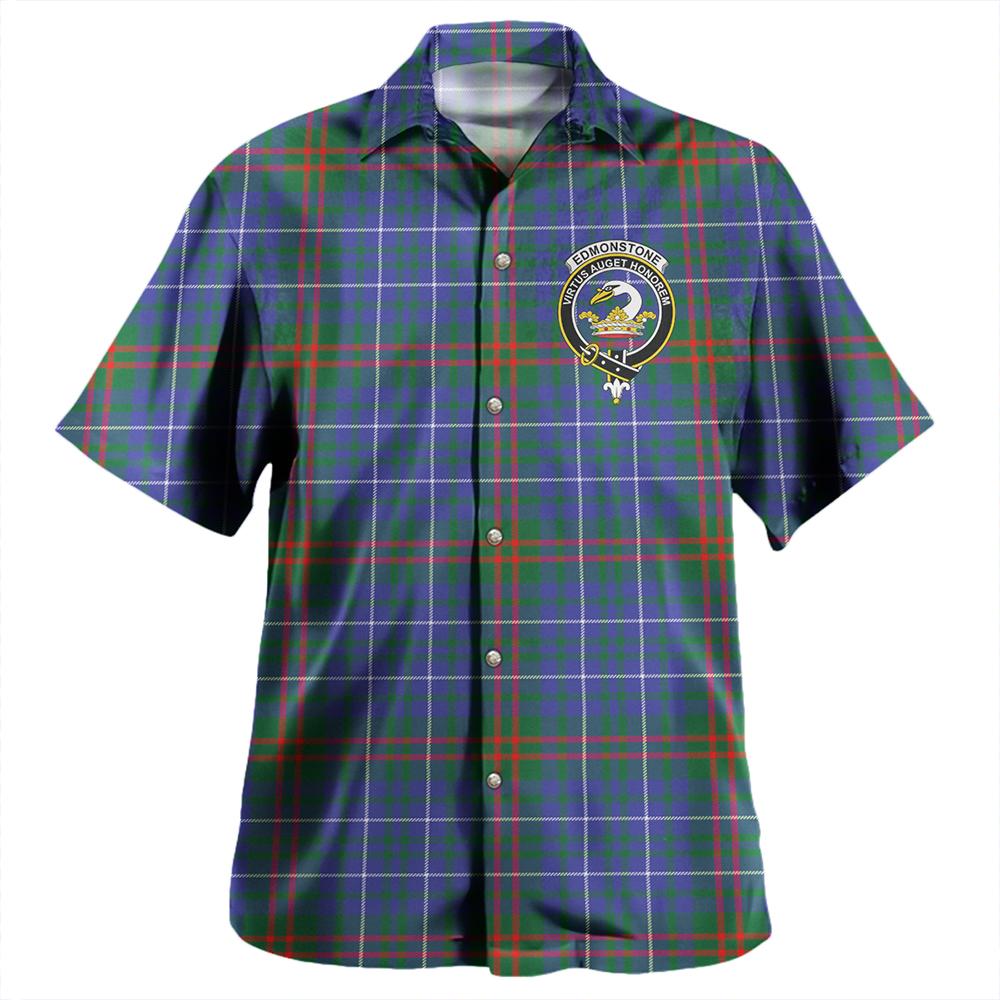 Edmonstone Tartan Classic Crest Aloha Shirt