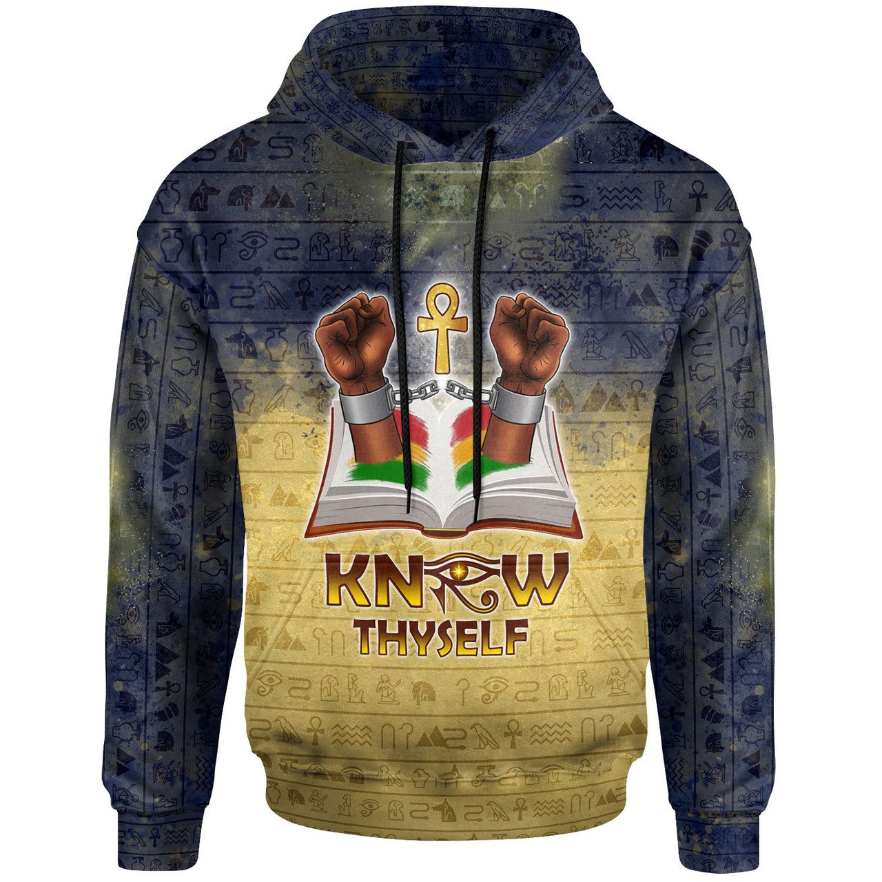 Egyptian Hoodie – Egyptian Black Know Thyself Hoodie