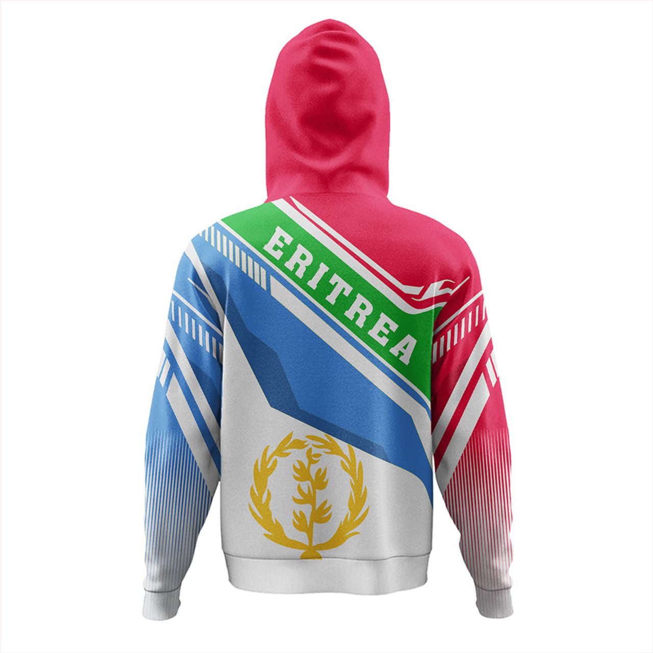 Eritrea Hoodie Flag Style