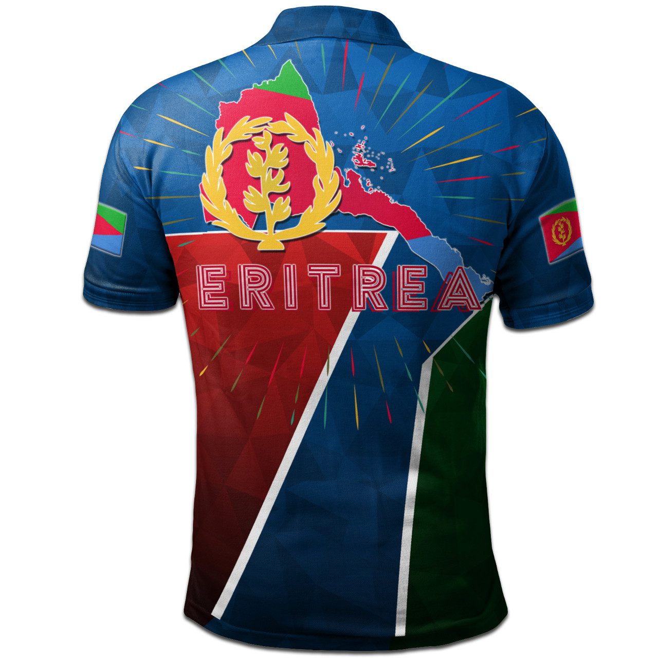 Eritrea Polo Shirt – Africa Eritrea Pride Polo Shirt