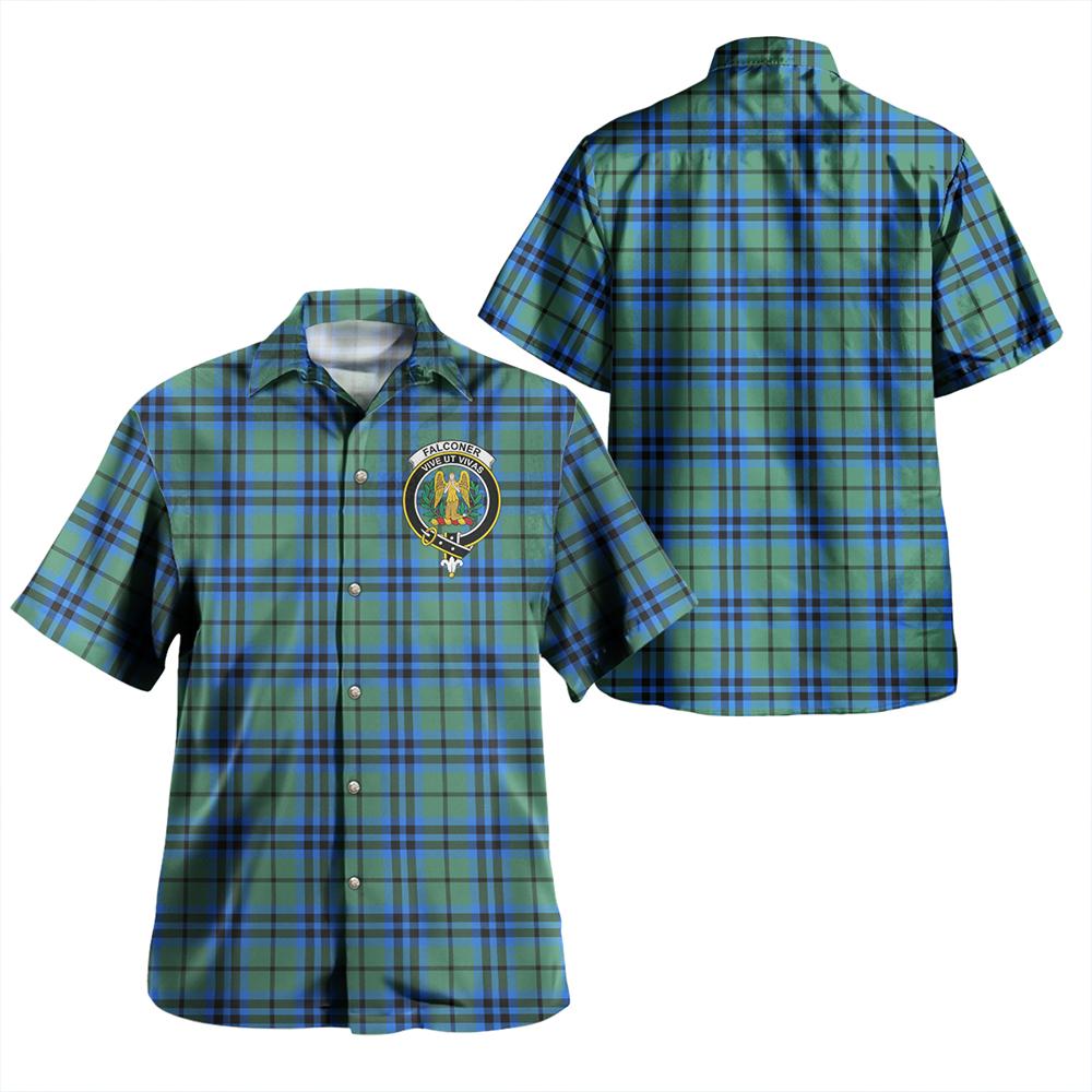 Falconer Tartan Classic Crest Aloha Shirt