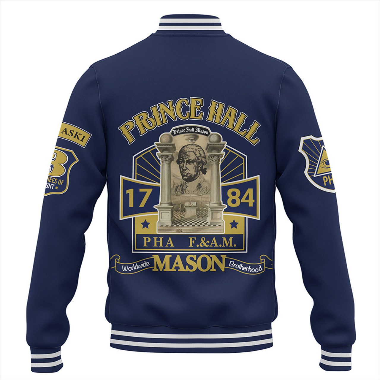 Freemasonry Baseball Jacket Brotherhood Masonic