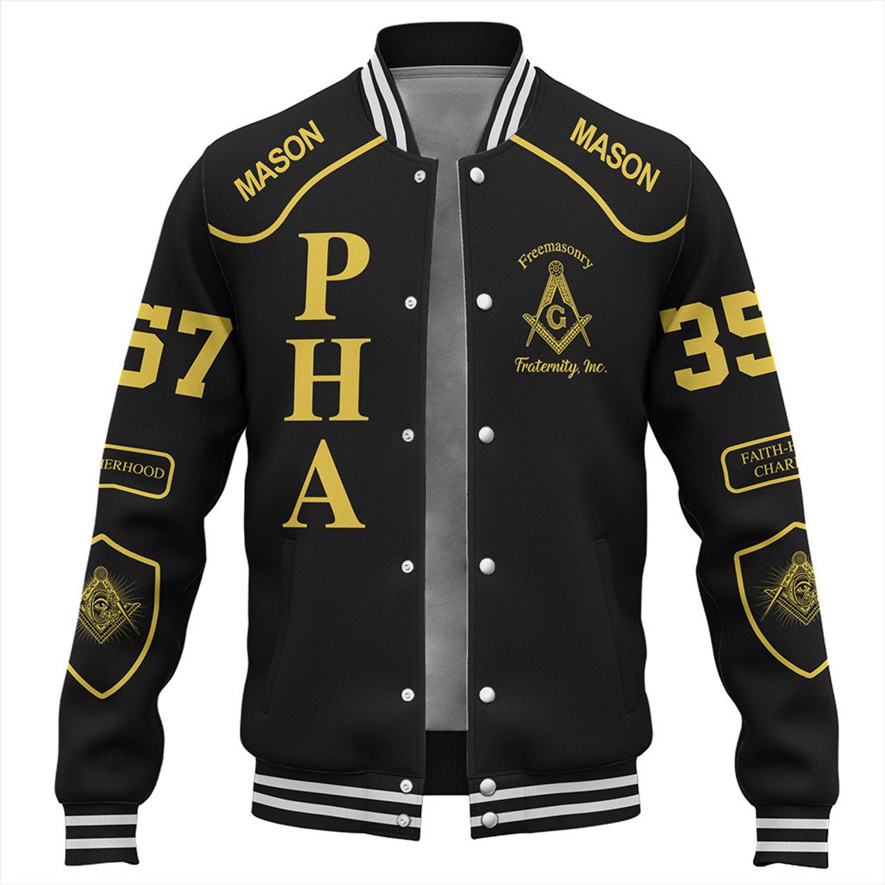 Freemasonry Baseball Jacket Brotherhood