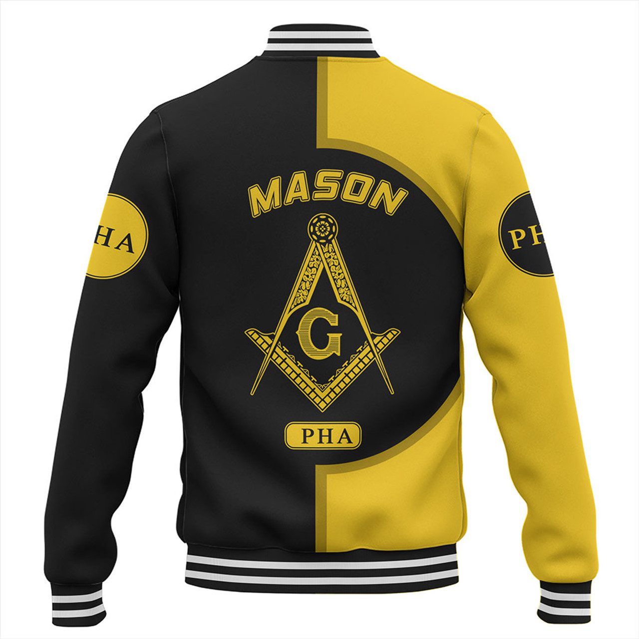 Freemasonry Baseball Jacket Half Circle