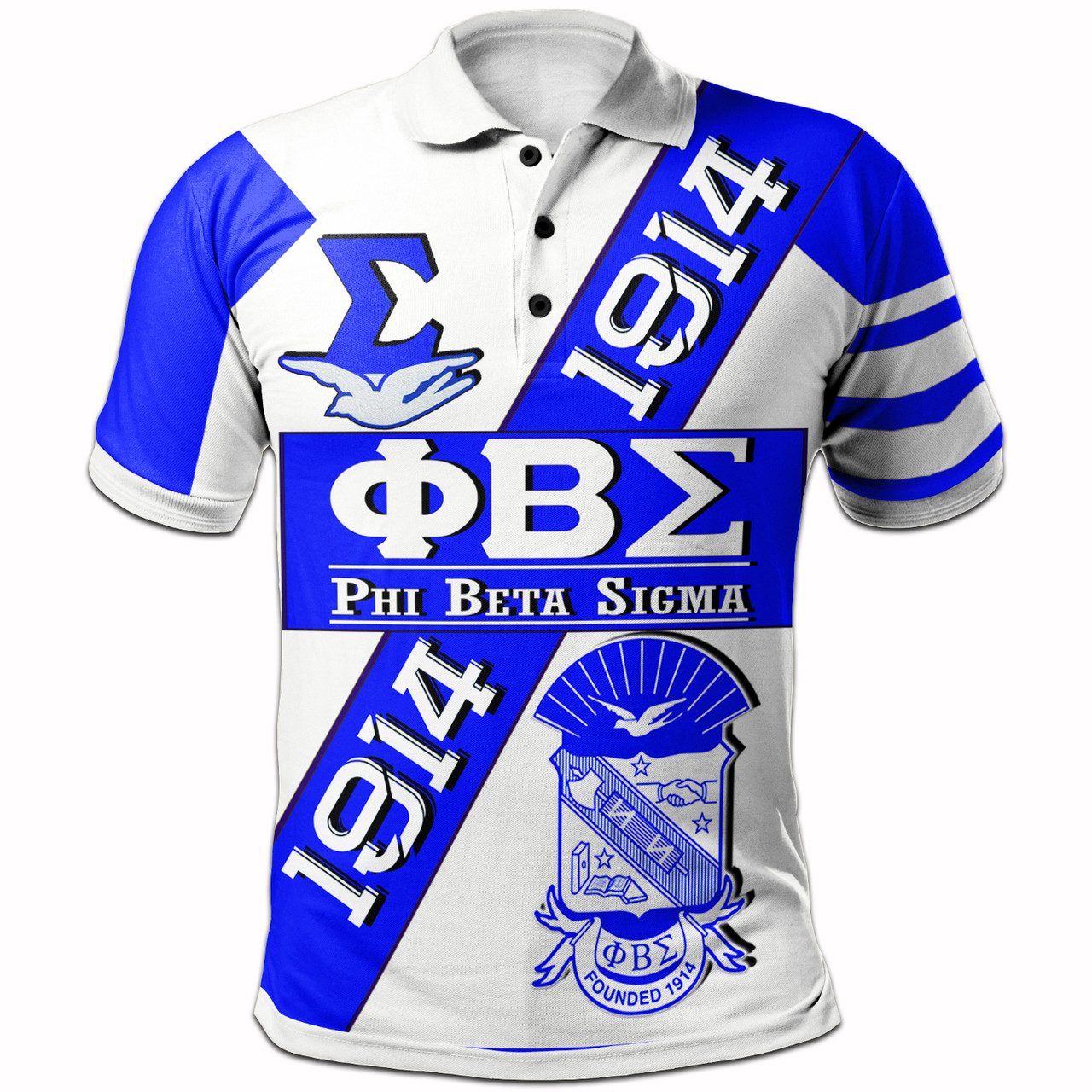 Phi Beta Sigma Polo Shirt – Fraternity Blood In My DNA Polo Shirt