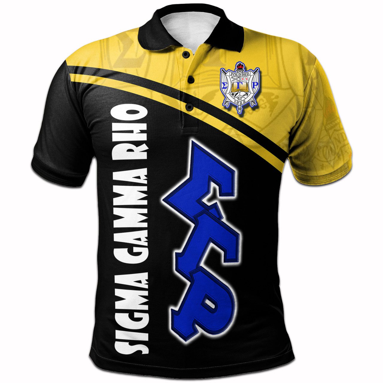 Sigma Gamma Rho Polo Shirt – Sorority Curve Version Polo Shirt