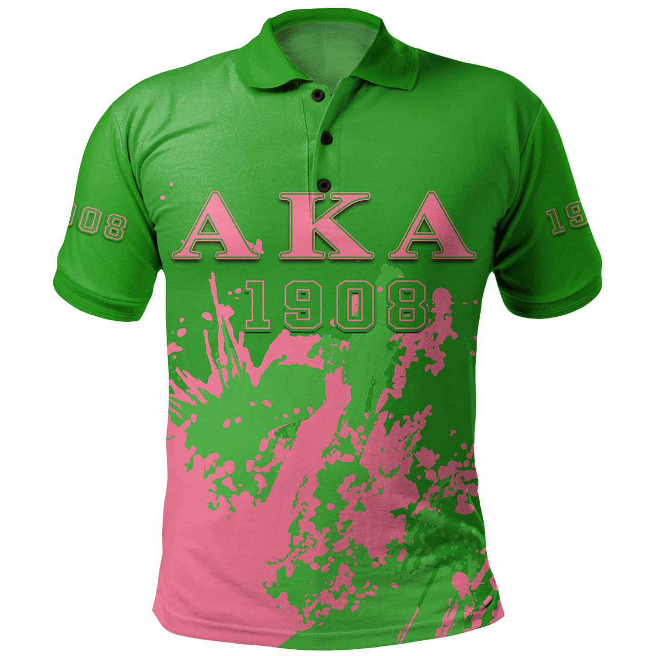 Alpha Kappa Alpha Polo Shirt Spanit Style
