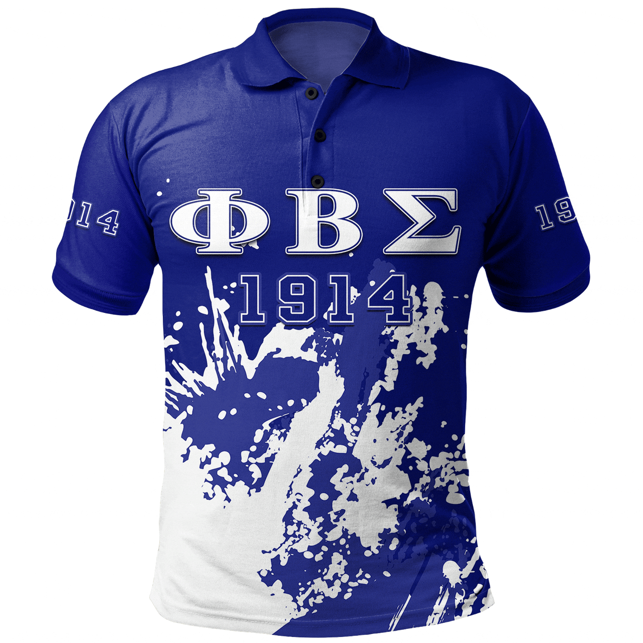 Phi Beta Sigma Polo Shirt Spanit Style