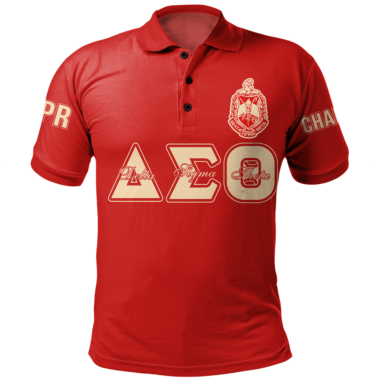 Delta Sigma Theta Polo Shirt Custom Chapter And Spring Style