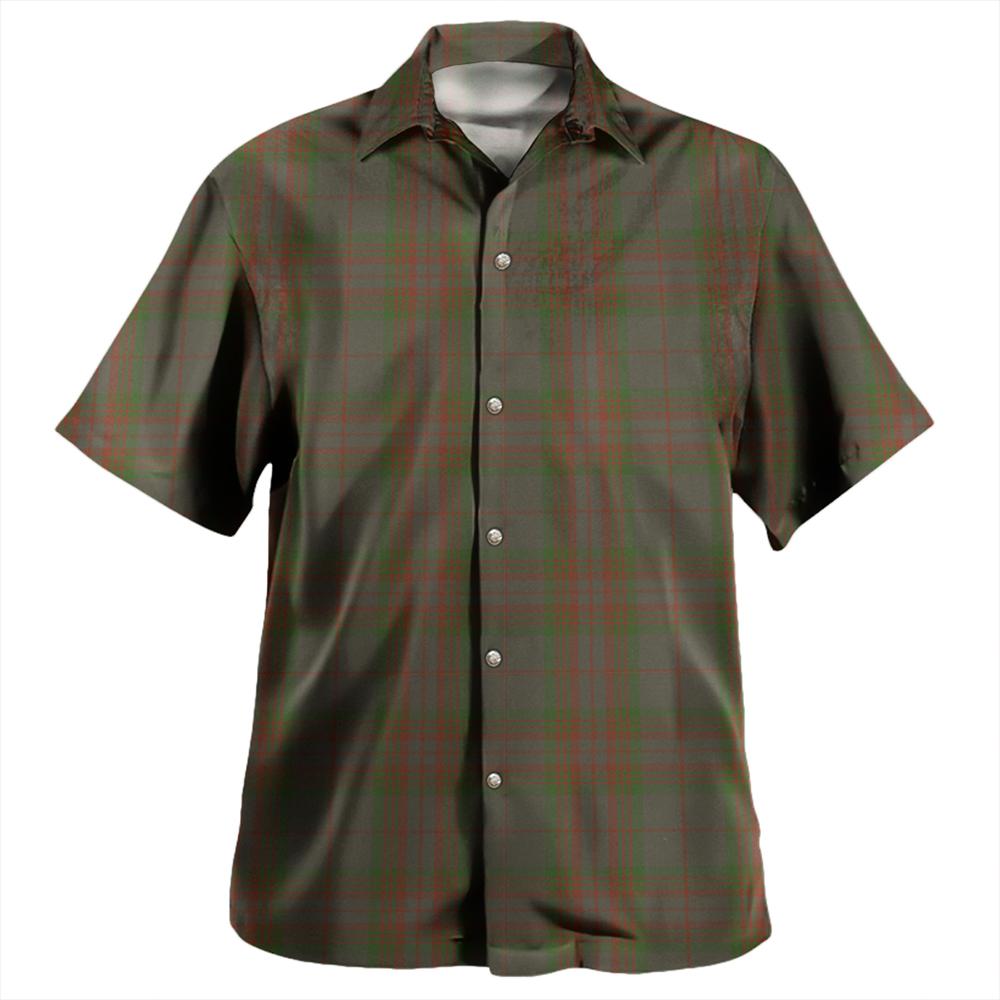 Gray Tartan Classic Aloha Shirt