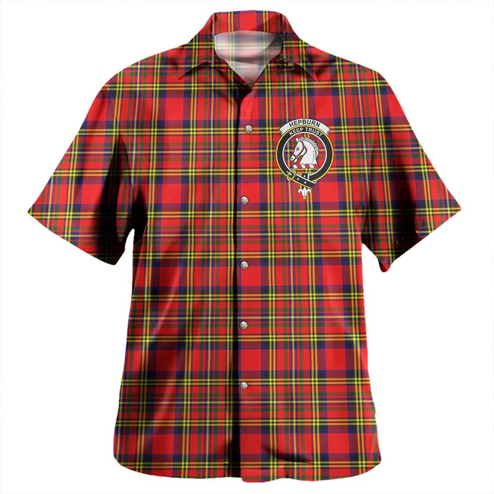 Hepburn Tartan Classic Crest Aloha Shirt