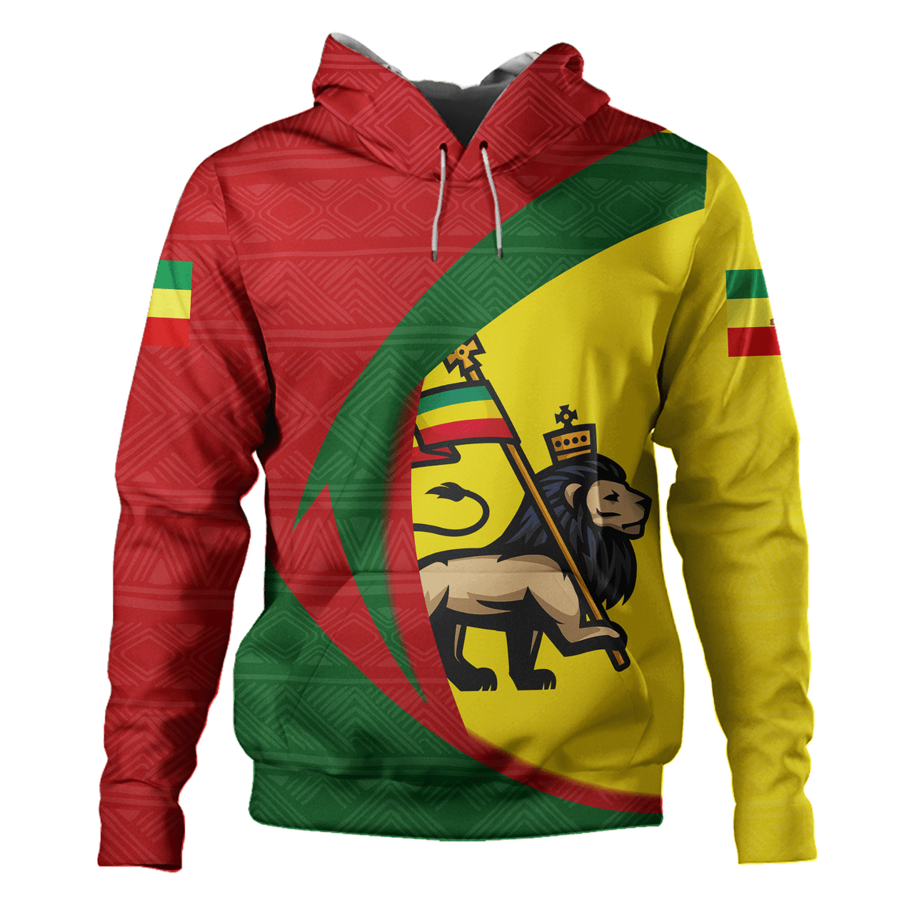 Lion Of Judah Ethiopian Empire Hoodie – Fifth Style