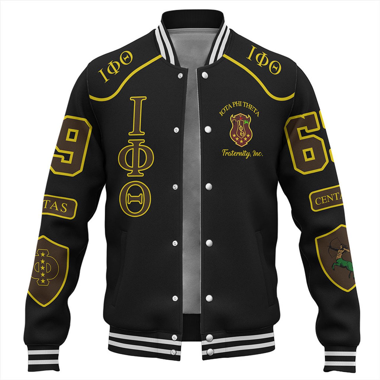 Iota Phi Theta Baseball Jacket Centaur Fraternity