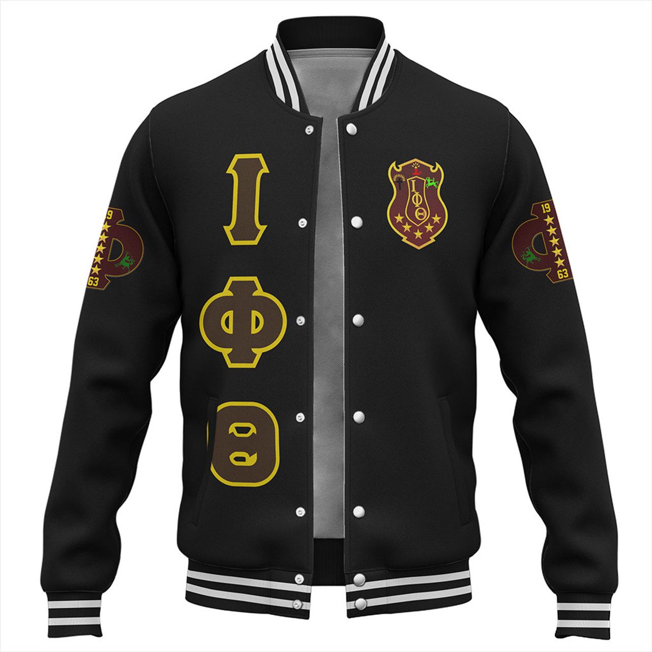 Iota Phi Theta Baseball Jacket Letter