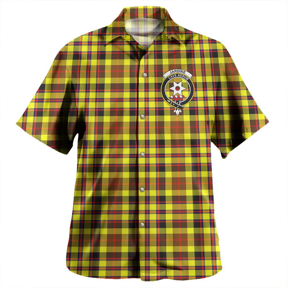 Jardine Tartan Classic Crest Aloha Shirt
