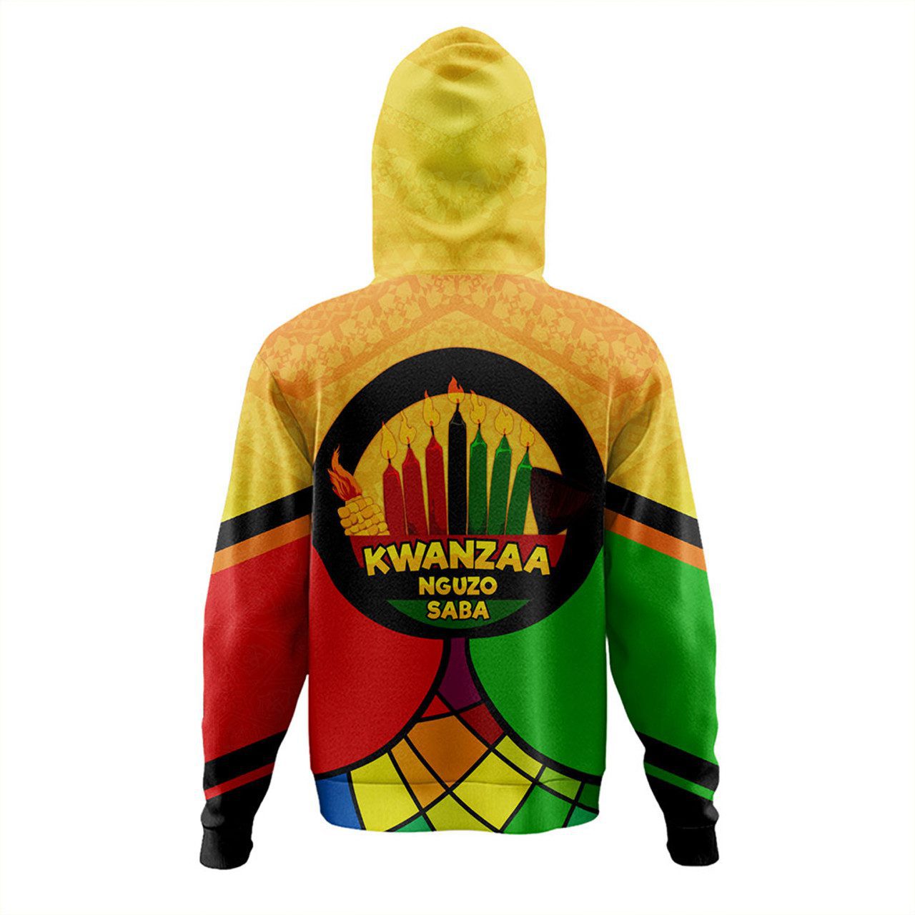 Kwanzaa Hoodie Nguzo Saba Style