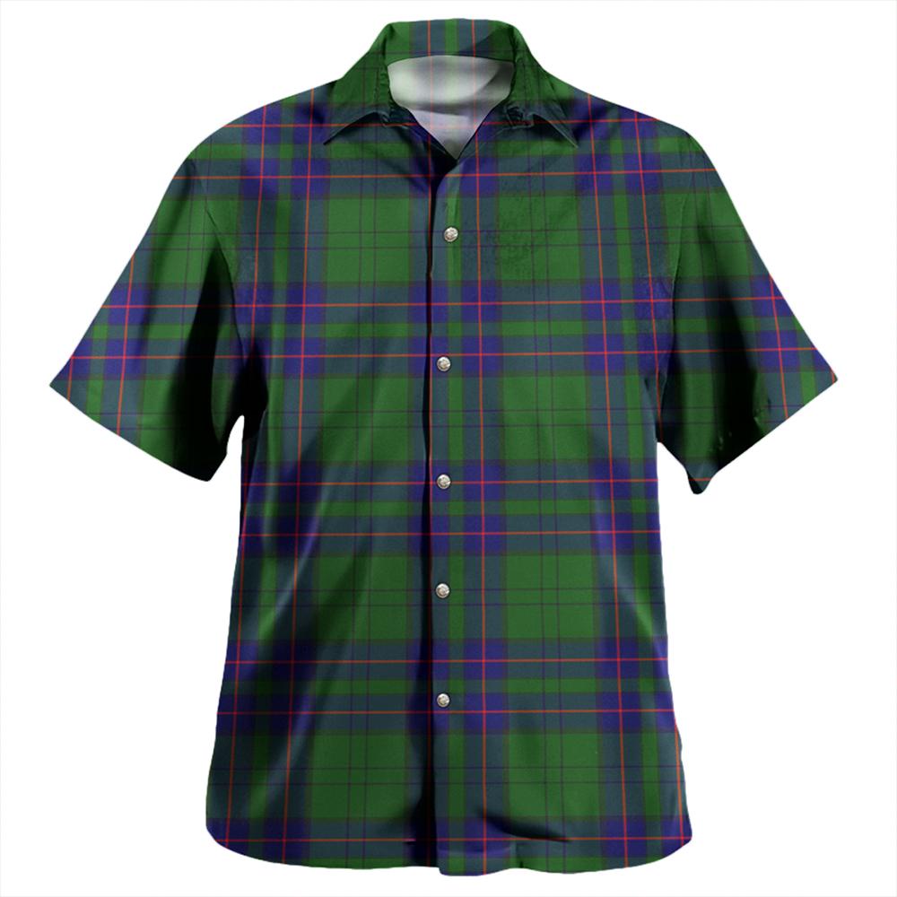 Lockhart Modern Tartan Classic Aloha Shirt