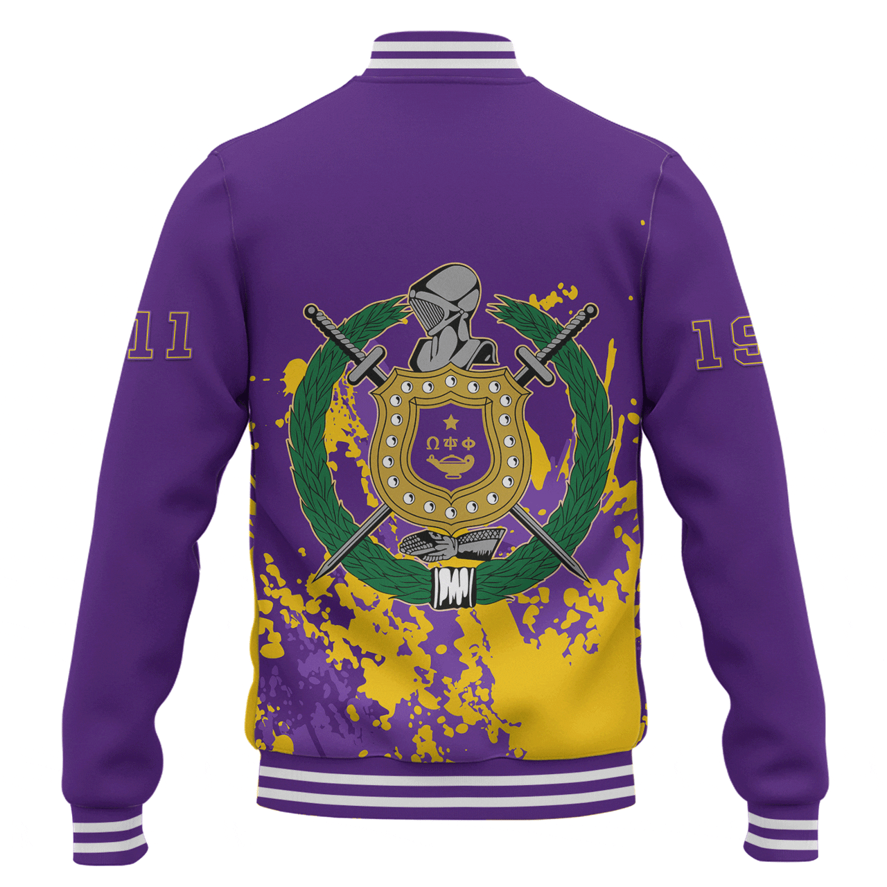 Omega Psi Phi Baseball Jacket Spanit Style