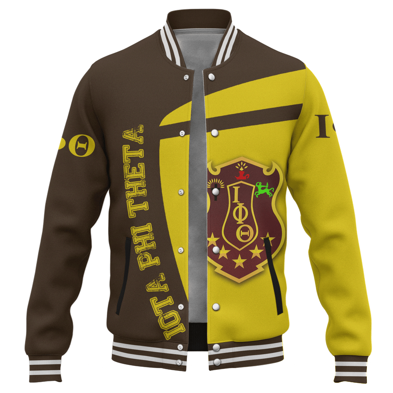 Iota Phi Theta Baseball Jacket Spring Style