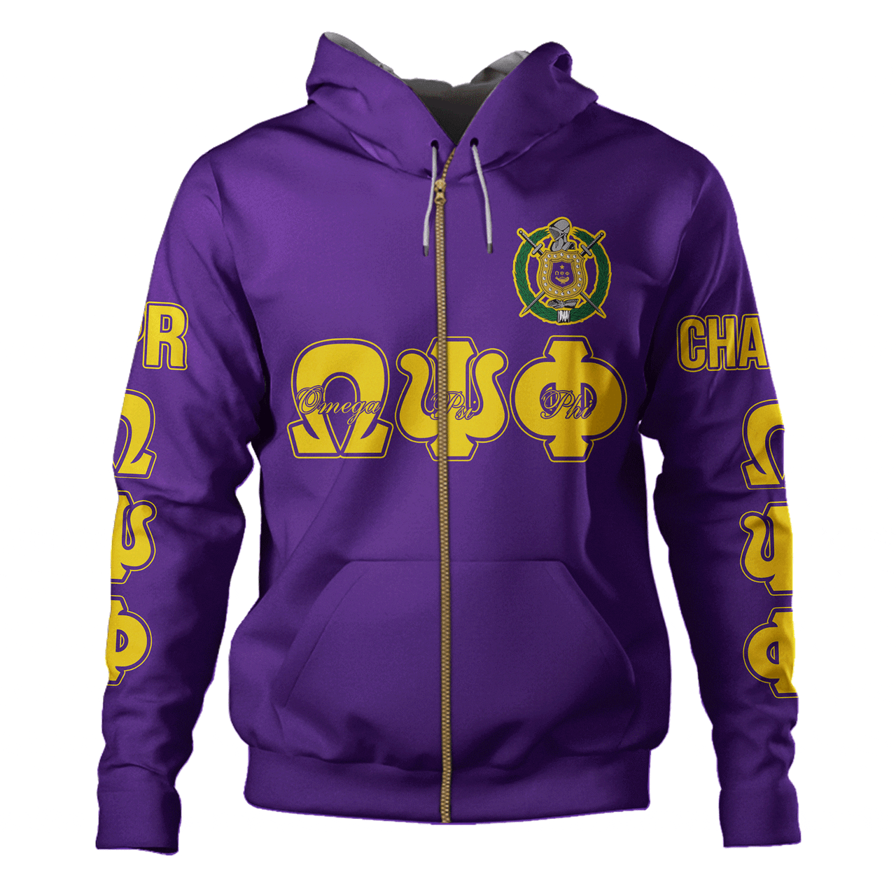 Omega Psi Phi Hoodie Custom Chapter And Spring Style