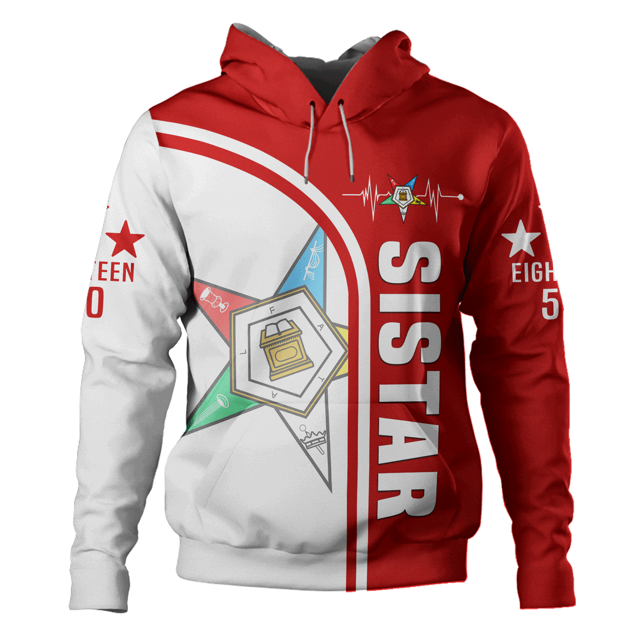 Order of the Eastern Star Hoodie Custom In My Heart