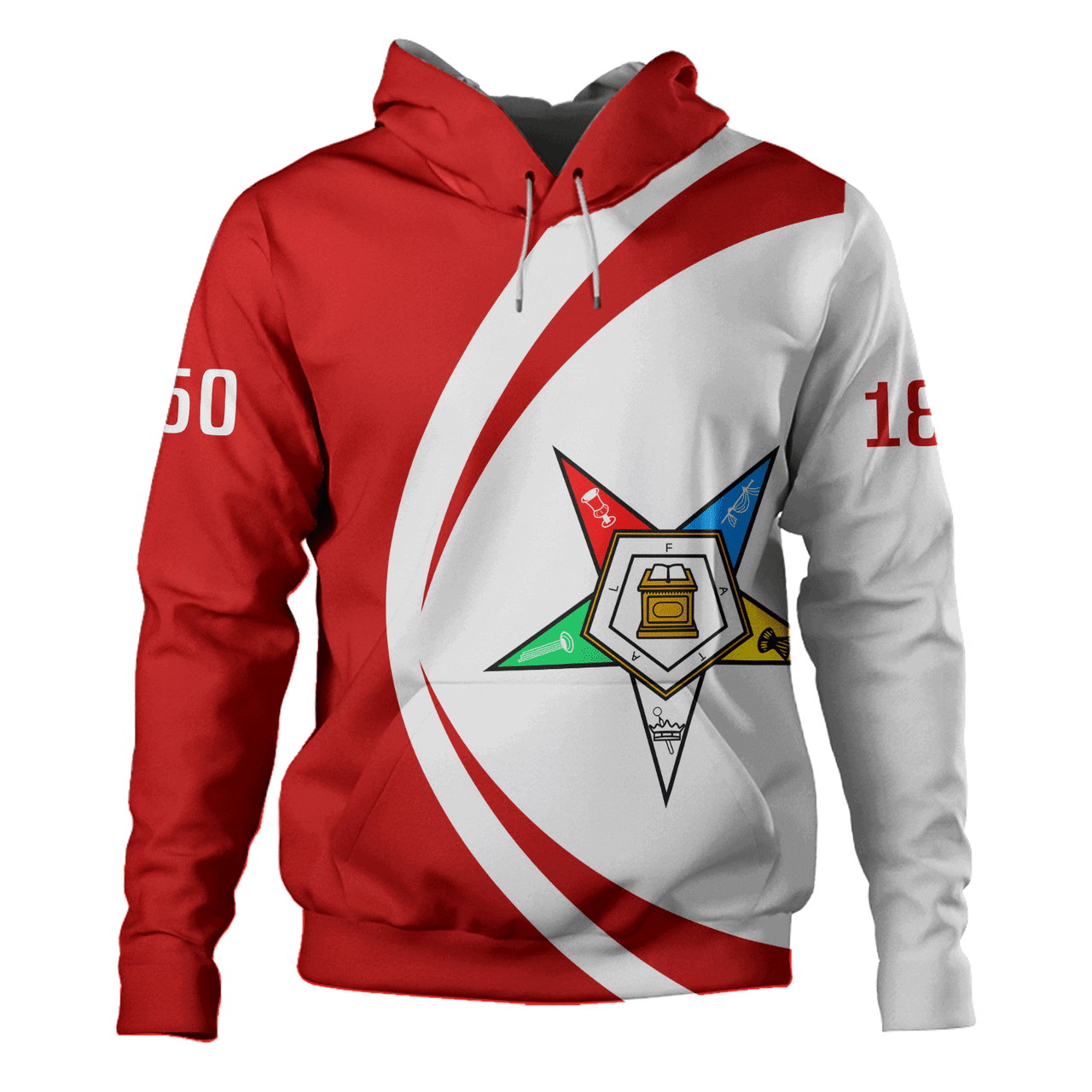 Order of the Eastern Star Hoodie Circle Style