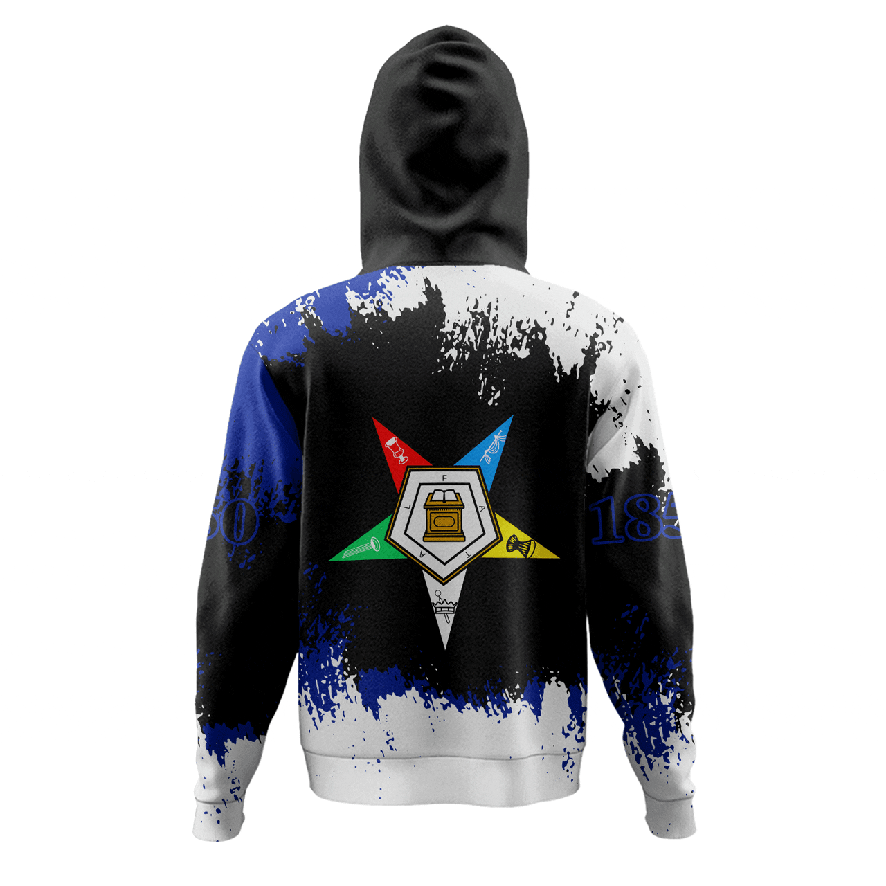 Order of the Eastern Star Hoodie Face Style