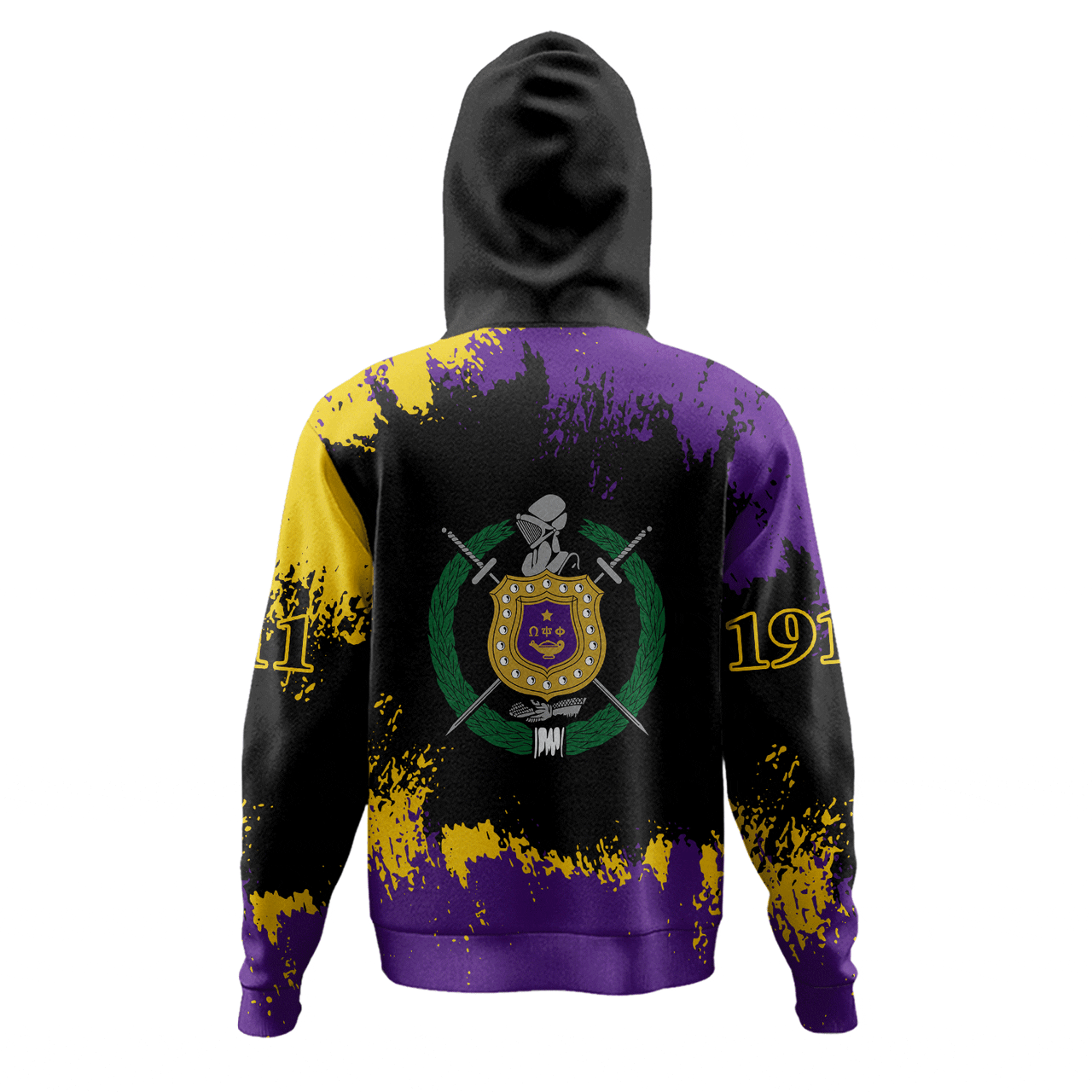 Omega Psi Phi Hoodie Face Style