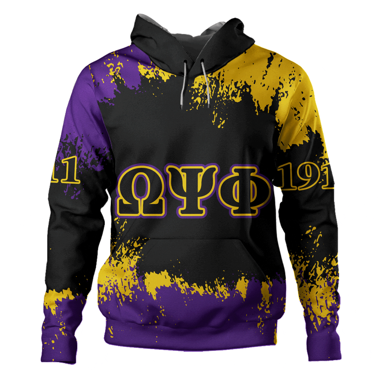 Omega Psi Phi Hoodie Face Style