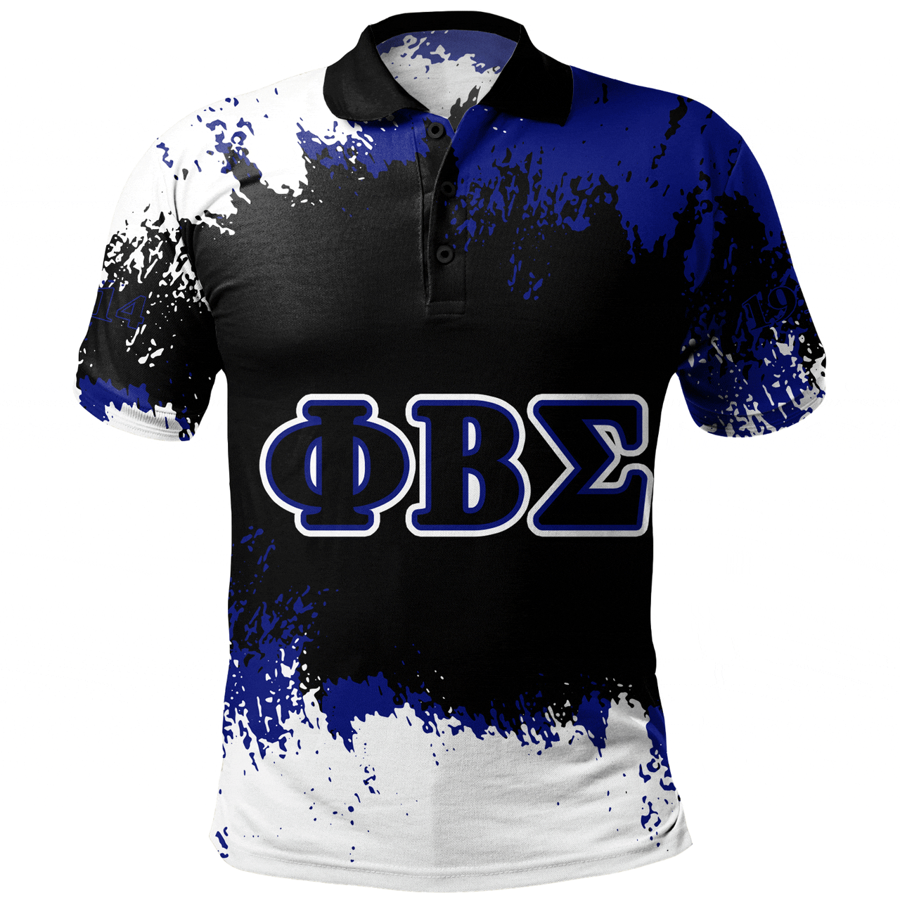 Phi Beta Sigma Polo Shirt Face Style