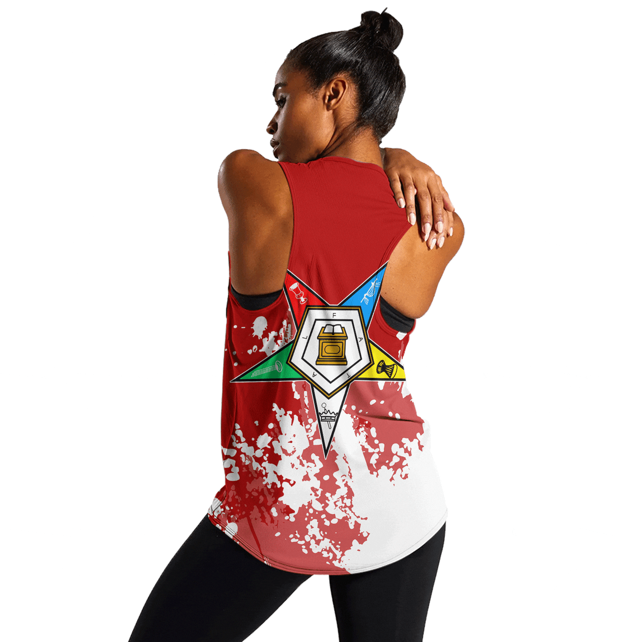 Order of the Eastern Star Women Tank Spanit Style