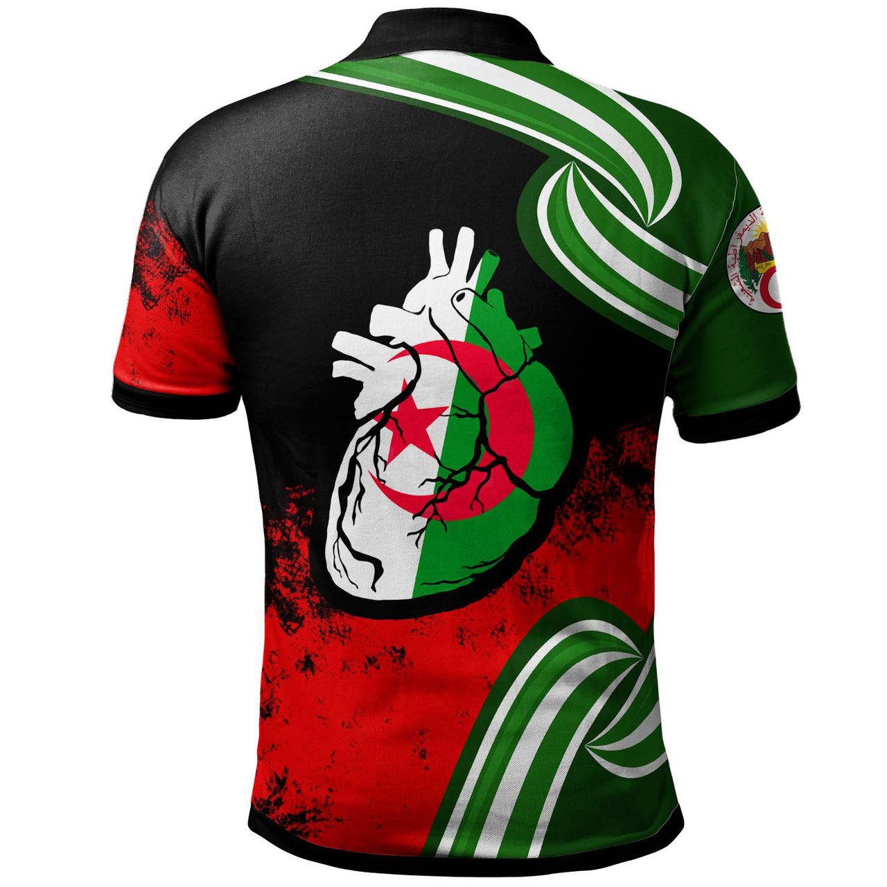 Algeria Polo Shirt – Algeria Independence Day 1962 Algeria In My Heart Polo Shirt