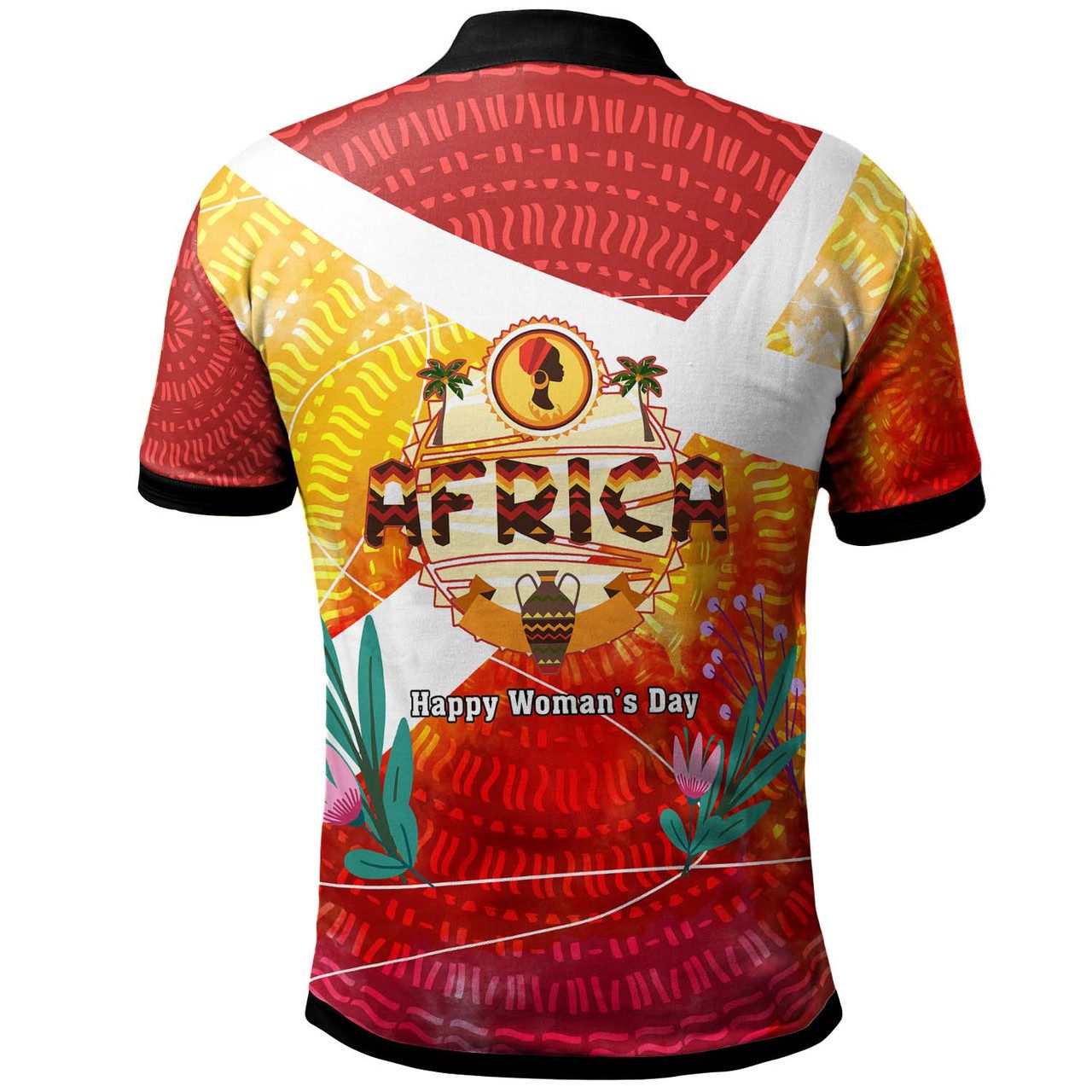 African Polo Shirt – Custom Celebrate Africa’s Woman’s Day Culture with African Girl Polo Shirt