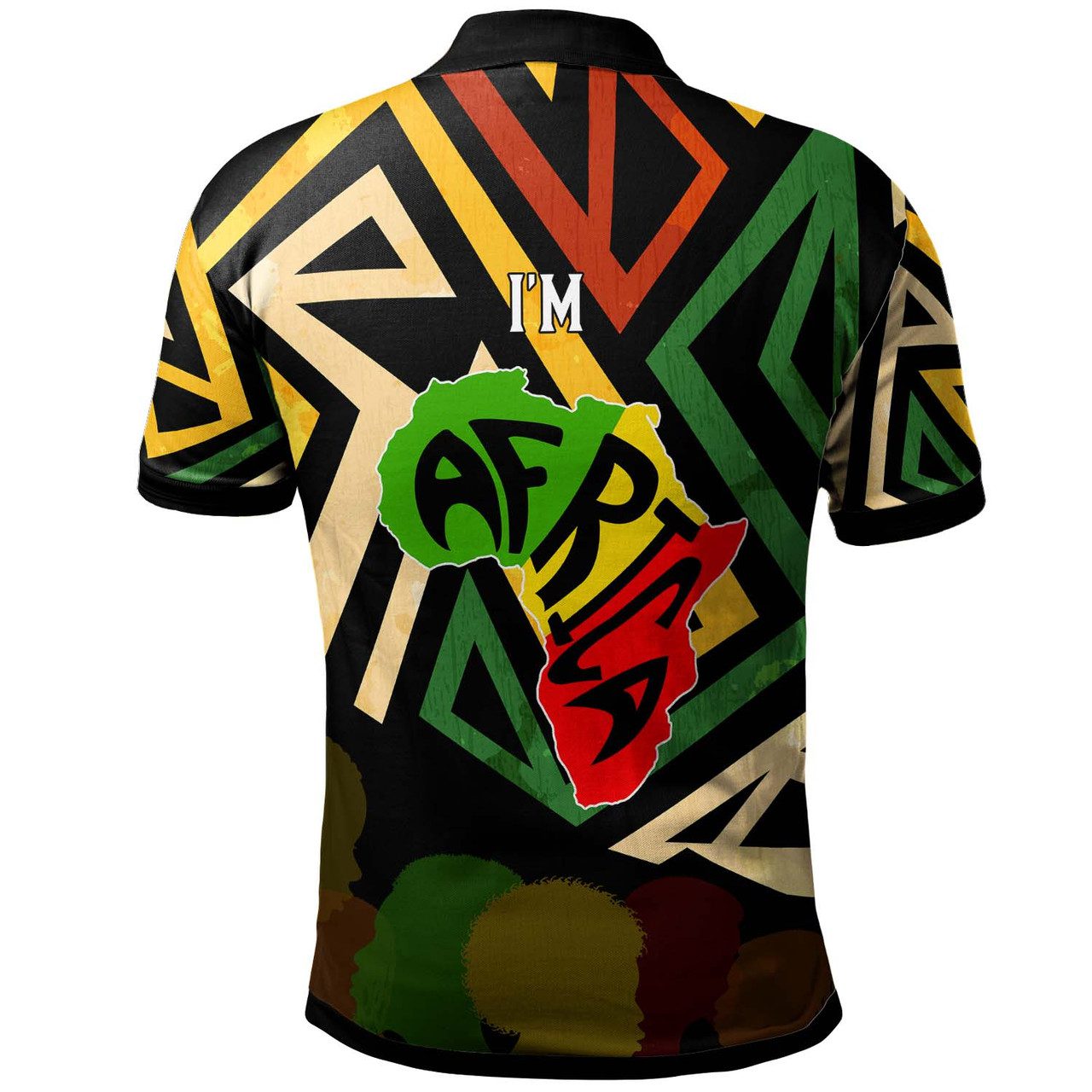 Black History Polo Shirt – Diaspora I’m Africa Black History Month Polo Shirt