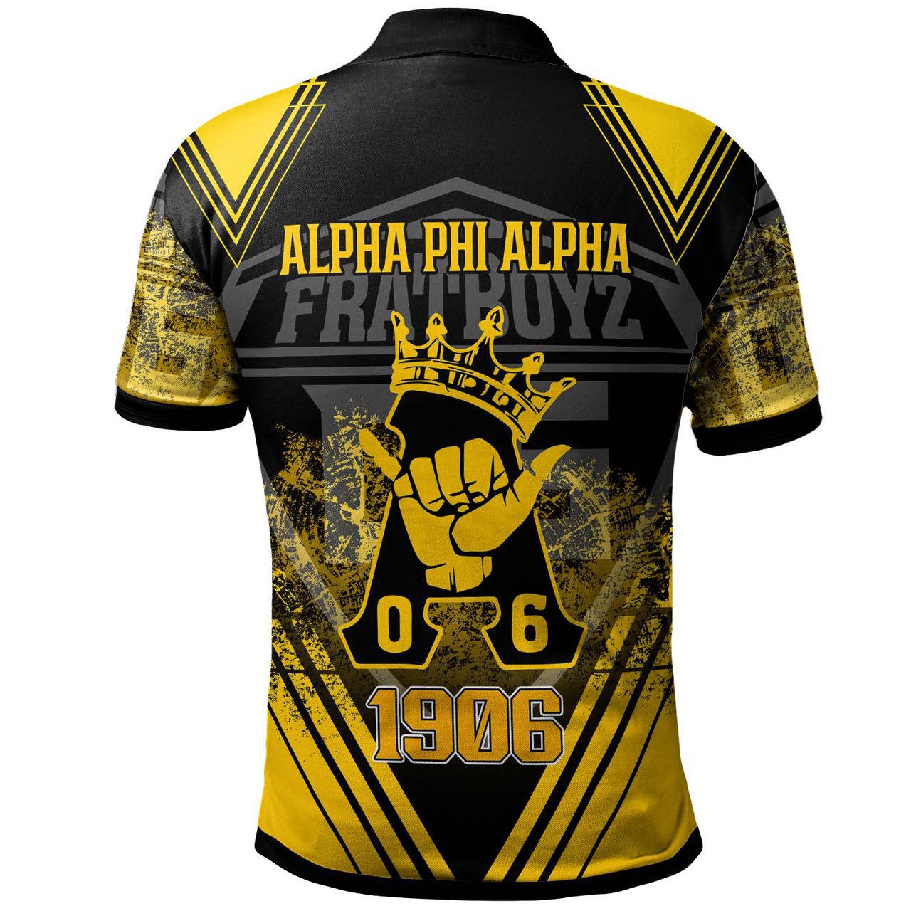 Alpha Phi Alpha Polo Shirt – Custom Fraternity Pyramid Fratboyz Patterns Polo Shirt