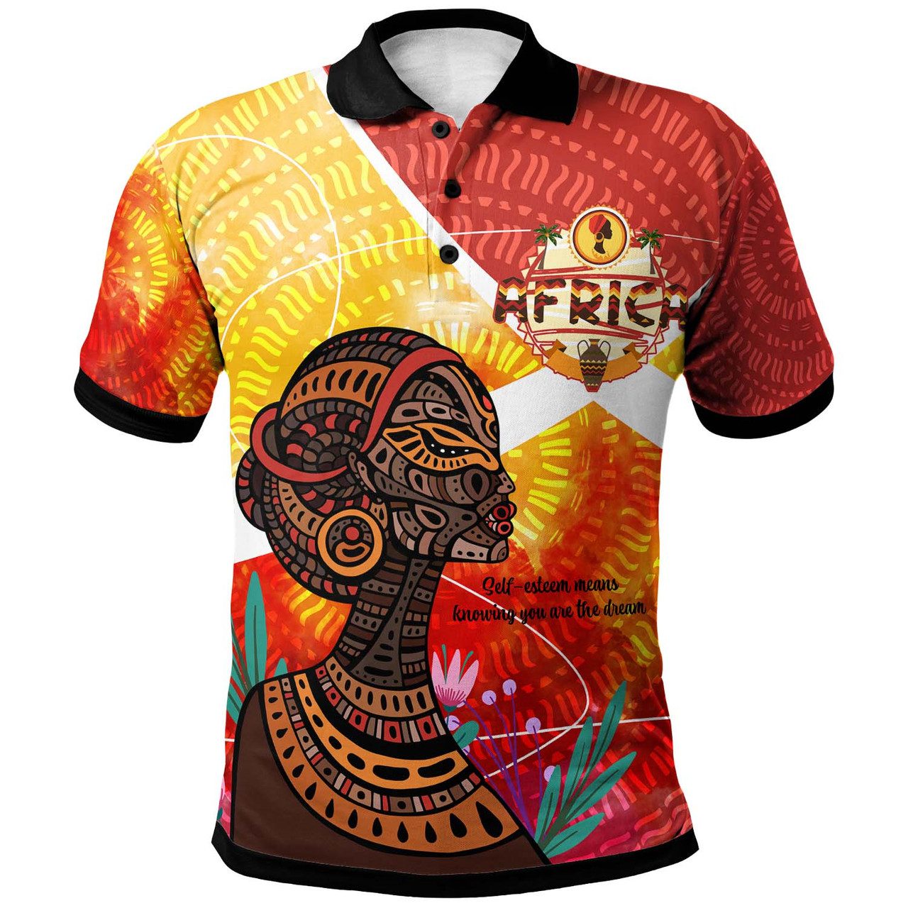 African Polo Shirt – Custom Celebrate Africa’s Woman’s Day Culture with African Girl Polo Shirt
