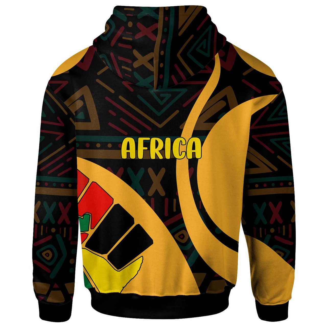 African Hoodie – Celebrate Africa’s Woman’s Day with Ethnic Patterns Hoodie