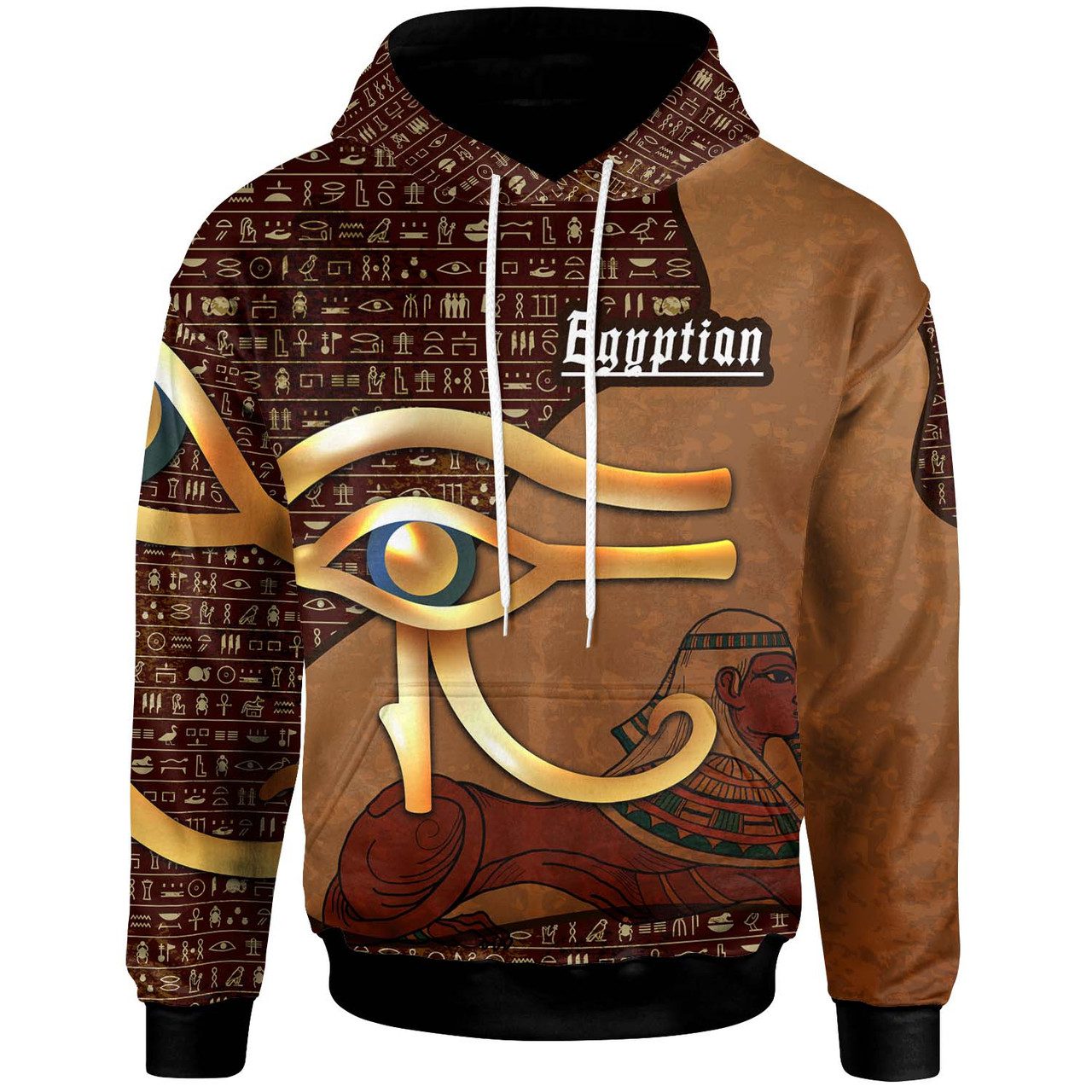 Egyptian Hoodie – Ra Egypt Ancient Hyeroglyphs Culture Hoodie