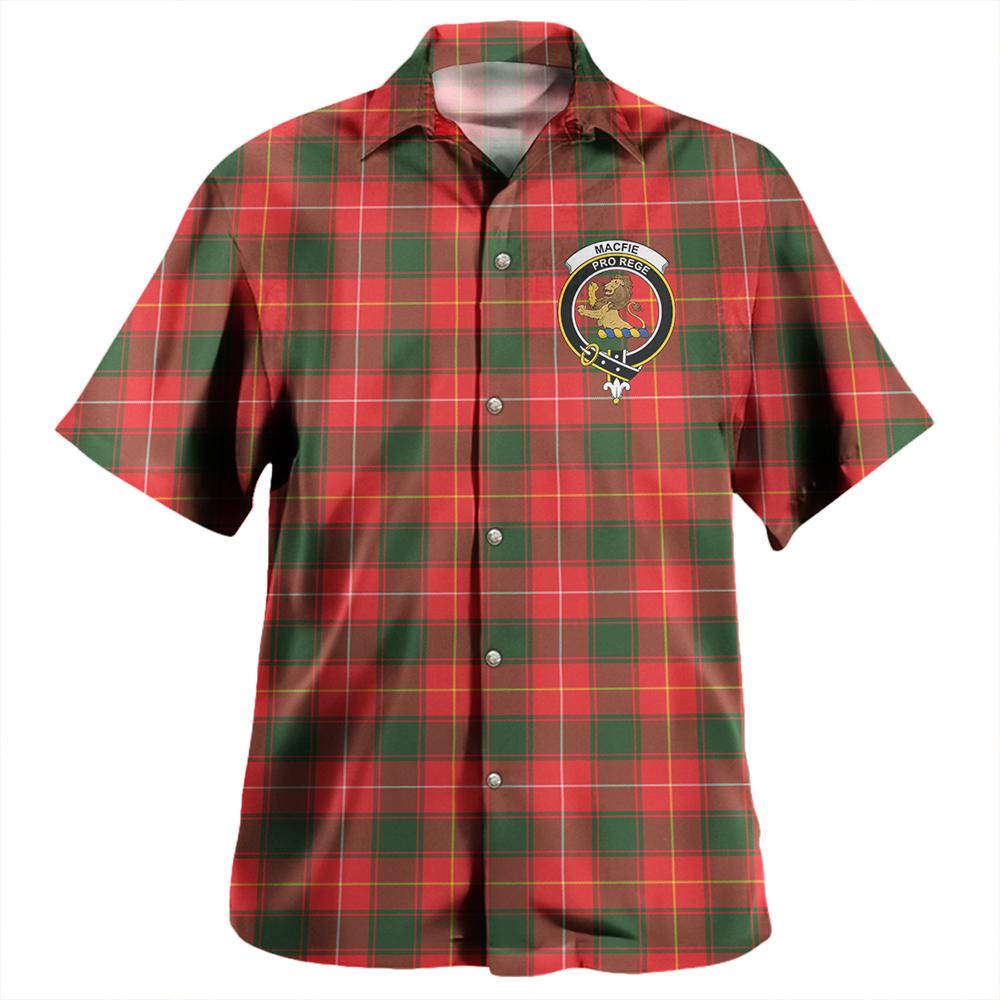 MacFie Tartan Classic Crest Aloha Shirt