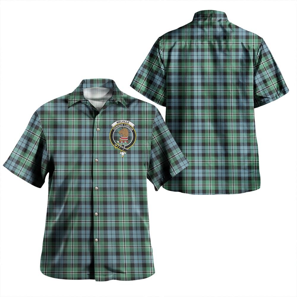 Melville Tartan Classic Crest Aloha Shirt