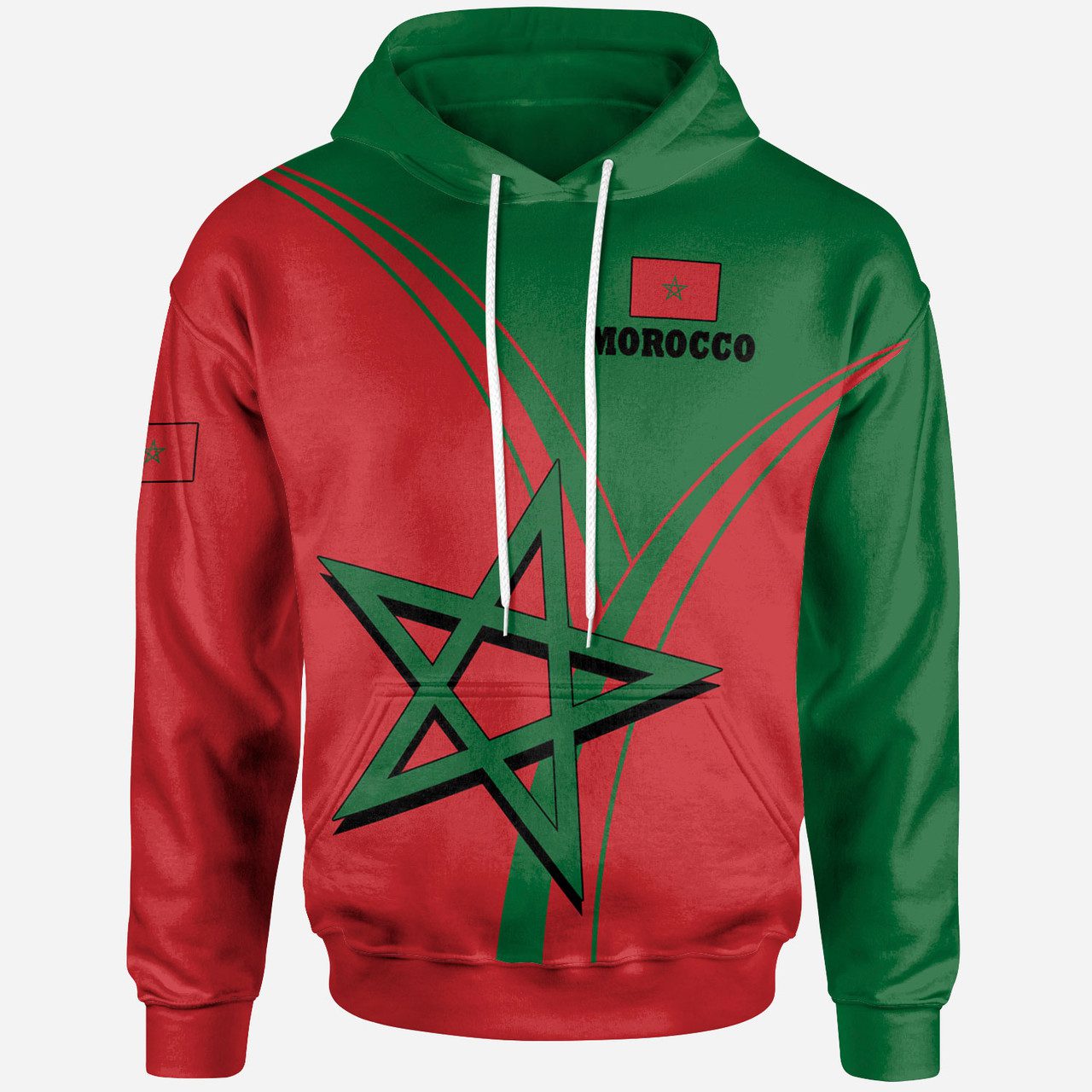 Morocco Hoodie – Morocco Pride Version Hoodie