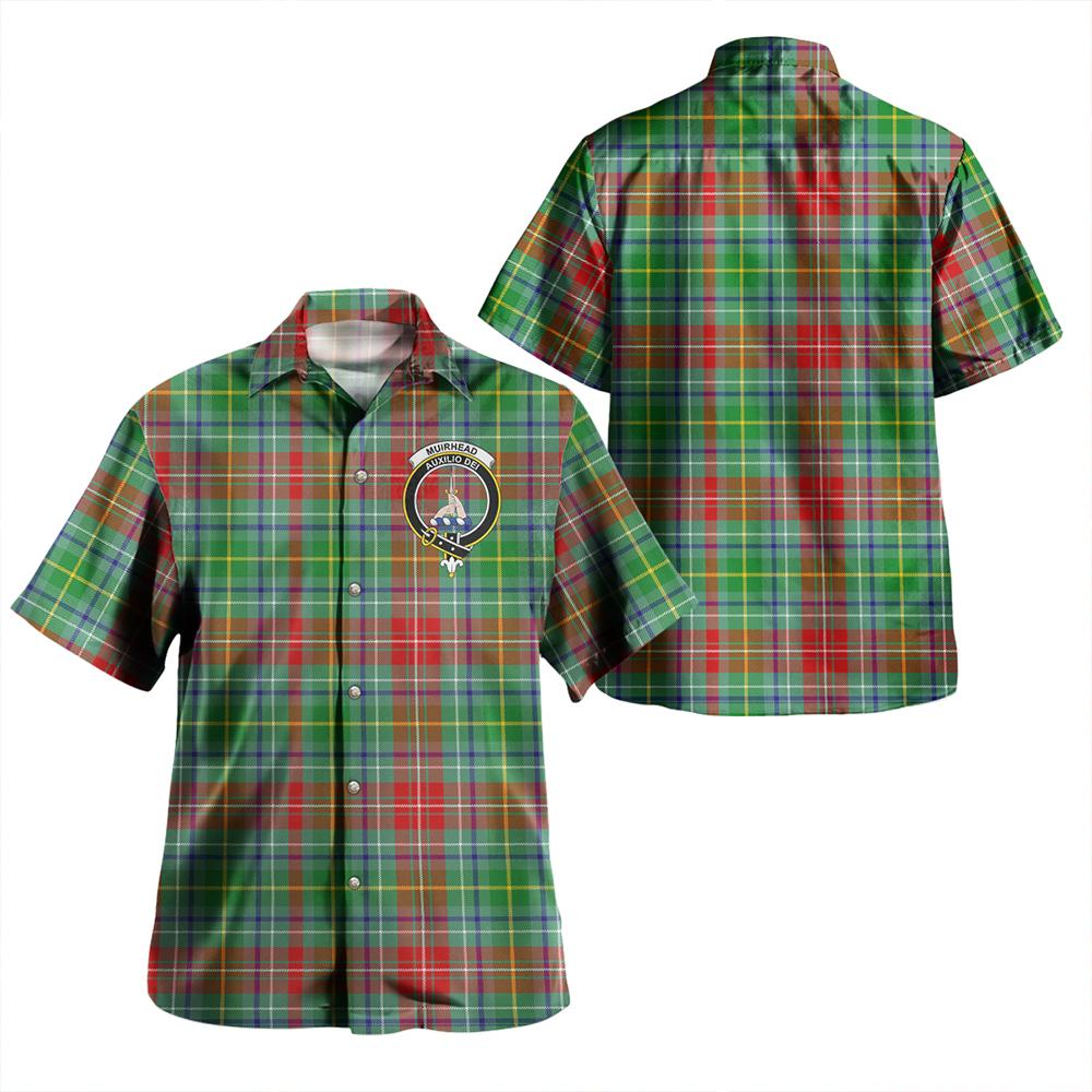 Muirhead Tartan Classic Crest Aloha Shirt