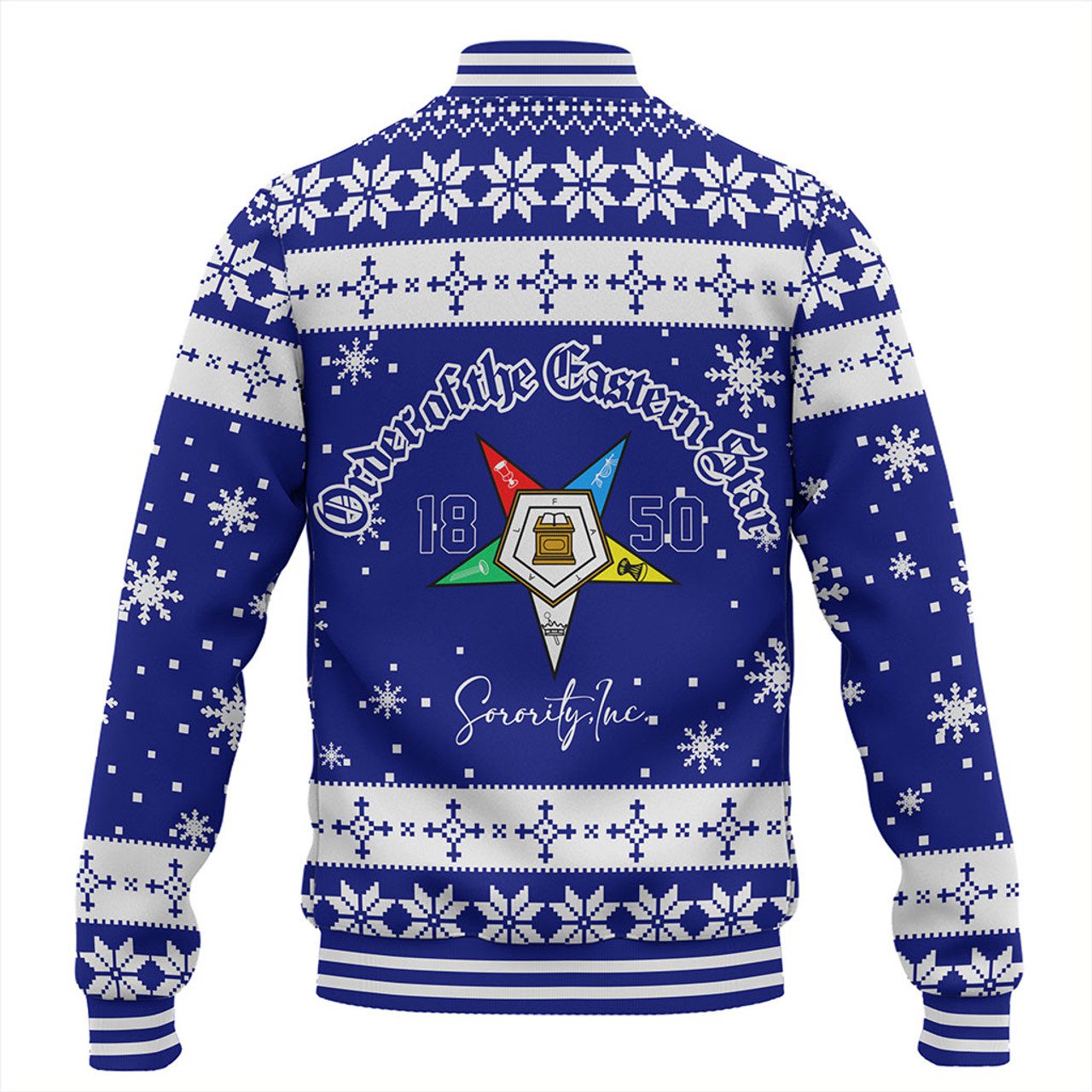 Order of the Eastern Star Baseball Jacket Sorority Christmas