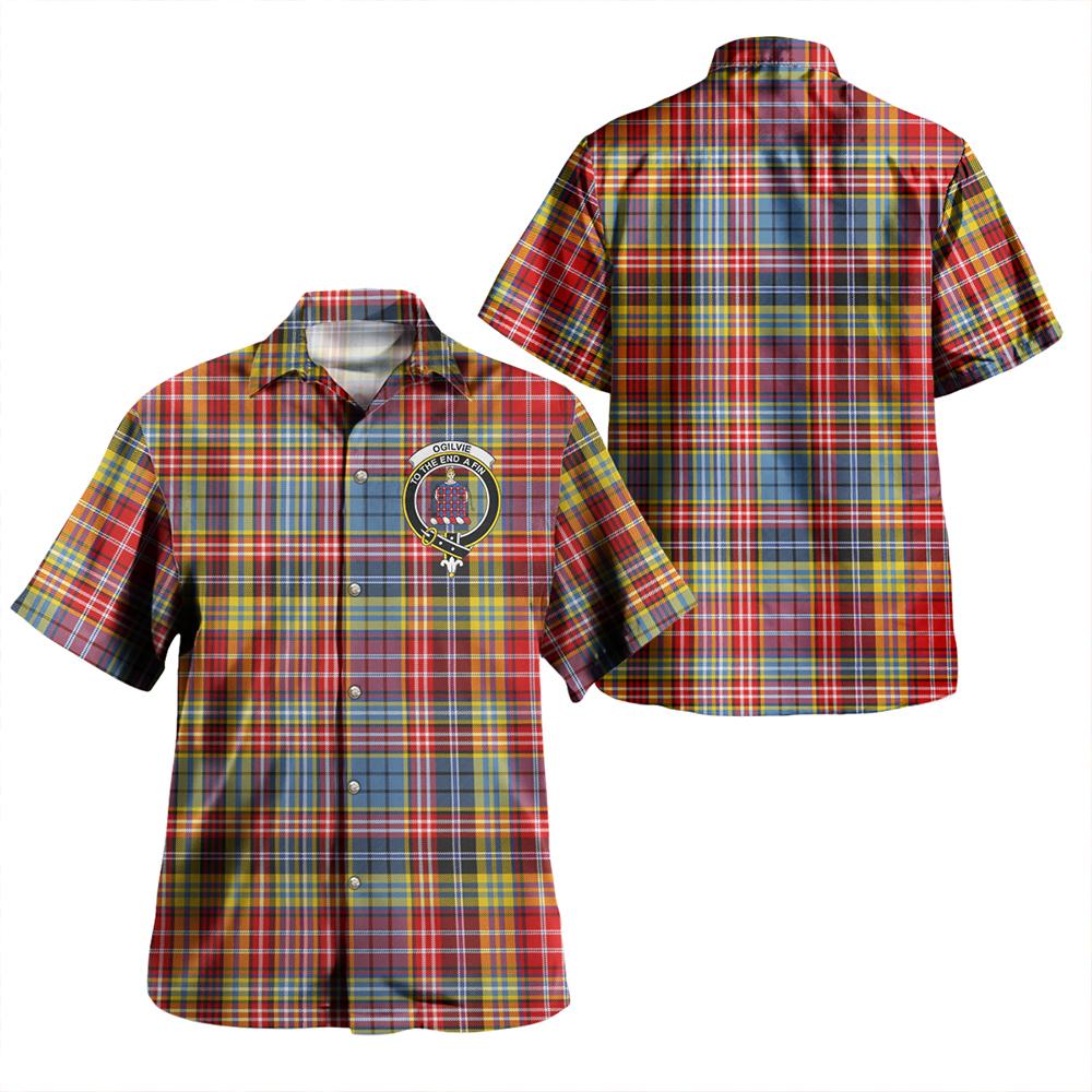 Ogilvie Tartan Classic Crest Aloha Shirt