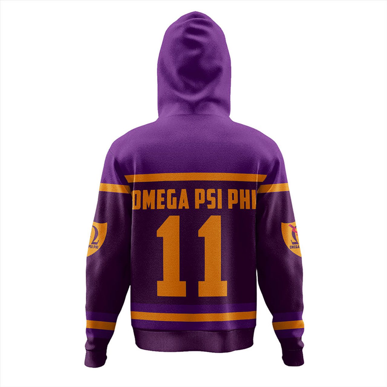 Omega Psi Phi Hoodie Crest Style