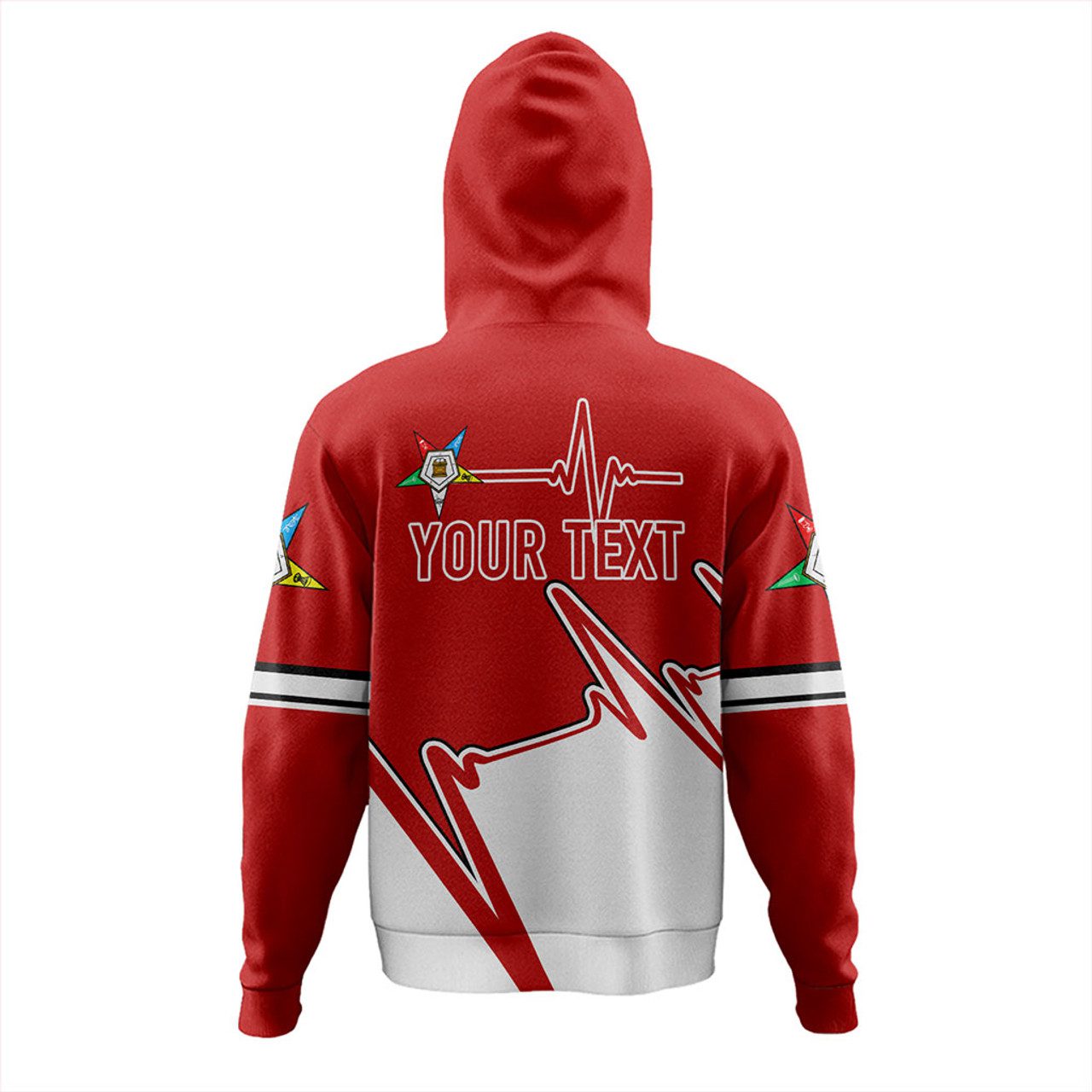 Order of the Eastern Star Hoodie Custom Heartbeat