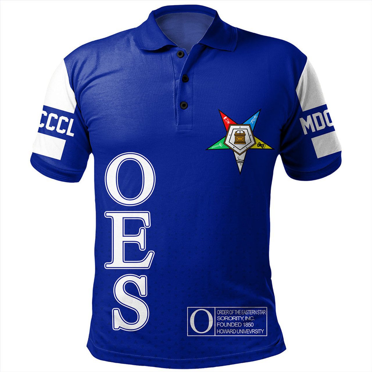 Order of the Eastern Star Polo Shirt MCM Style