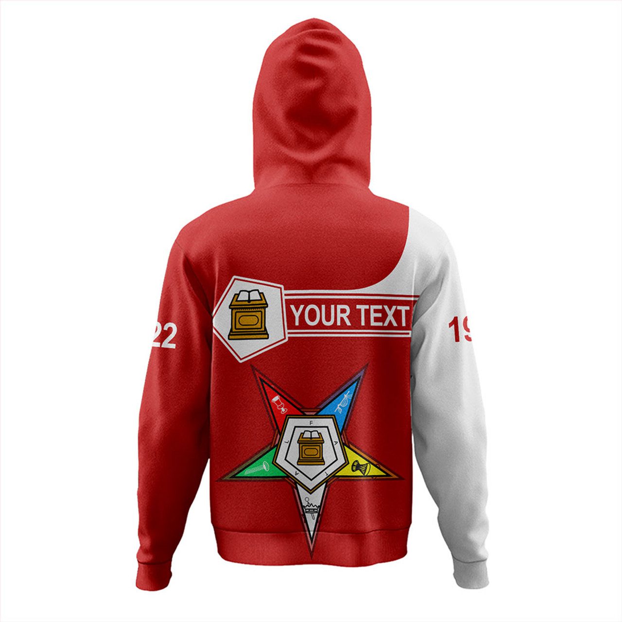 Order of the Eastern Star Hoodie Custom Simple Style