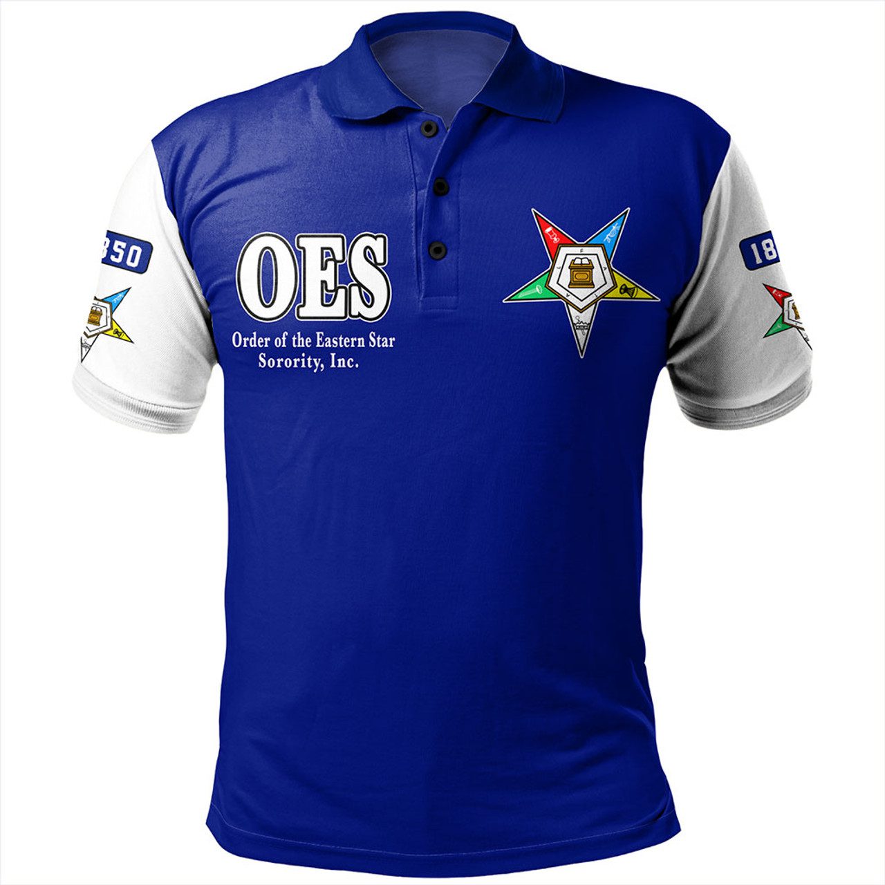 Order of the Eastern Star Polo Shirt Varsity Style