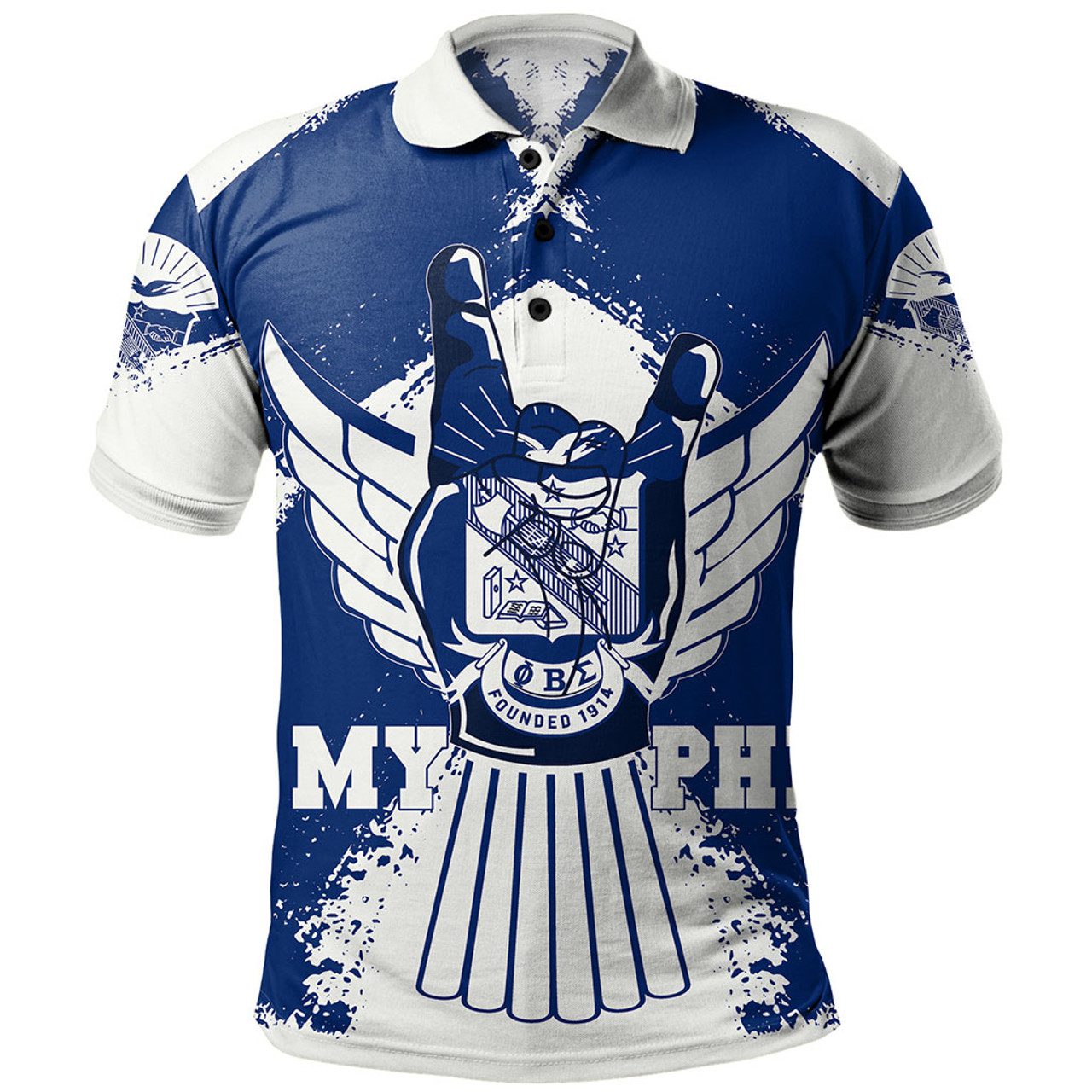 Phi Beta Sigma Polo Shirt Fraternity My Dove